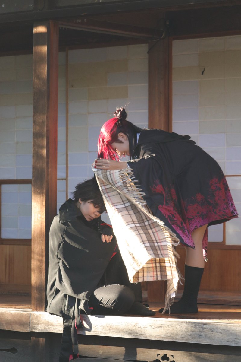 S_cos82's tweet photo. ※cos 刀剣 ⚠刀さに 創作審神者あり

𖧷

「そろそろ日が暮れるし
冷えちゃうな…」

𖧷

主 すぴせちあさん @spp_cos_ 
肥前忠広極 S
📸ｺﾙｸさん @Cooor_k234 
#すぴせちあの誕生日を一緒に過ごすのは君だ本丸1122 https://t.co/3vZaG9Esld