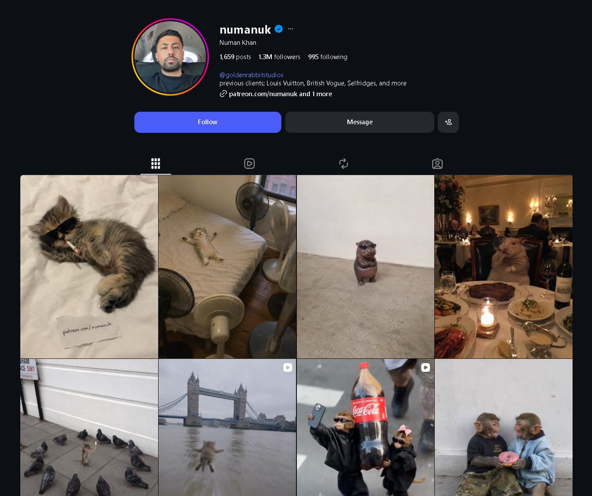 officialfeesdev's tweet photo. hello his whole page had multiple bondors not just catana

its literally a whole theme "nonchalant animals" https://t.co/E4mewXayBo