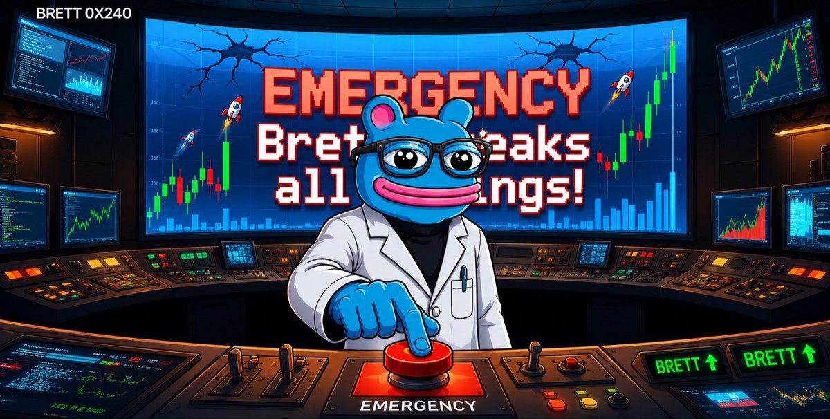 thewealthlover's tweet photo. Waiting for the breakout… ⏳🚨

The button is ready.
The charts are heating up.
The rockets are fueled. 🚀

One move. One breakout. One #BRETT #0X240 https://t.co/nX4Qn899I5