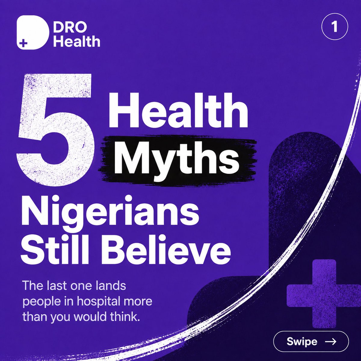 DRO_Health's tweet photo. How many of these health myths have you heard before? π
Not everything we hear about our health is true. Swipe to separate the myths from the facts.
Your health deserves better information. π
See a doctor on https://t.co/KSRFp4uSn9
#HealthMyths #HealthcareShouldBeSimple https://t.co/2faboKPeim