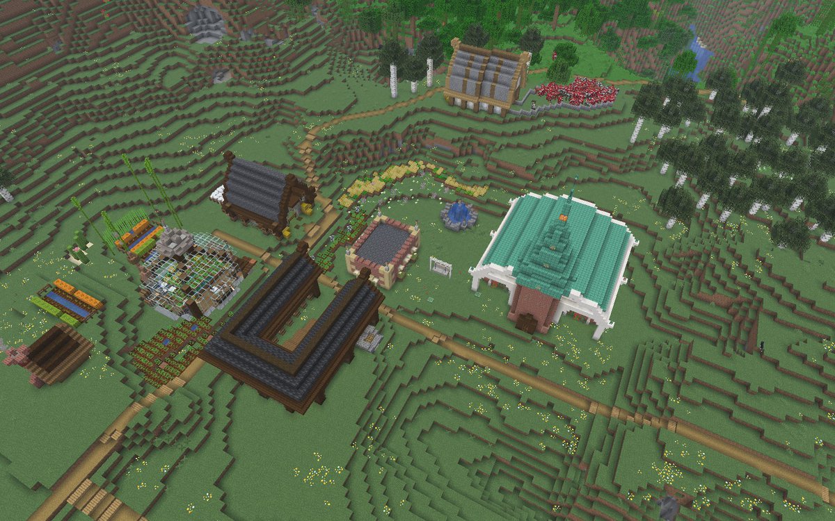 berryshroom's tweet photo. starting a new minecraft world 🌱 https://t.co/USYYULqxta