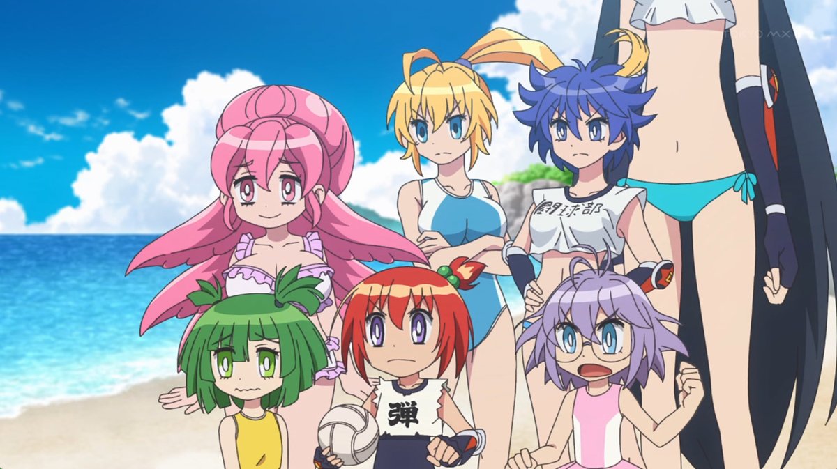 炎の闘球女 ドッジ弾子 第6話 ツイート画像 1