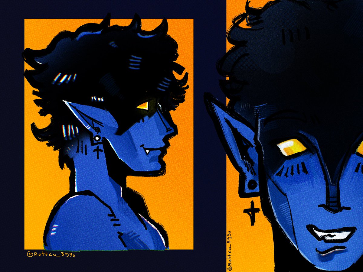 Rotten_3y3s's tweet photo. #nightcrawler #marvel #xmen https://t.co/XJIM8hntwJ