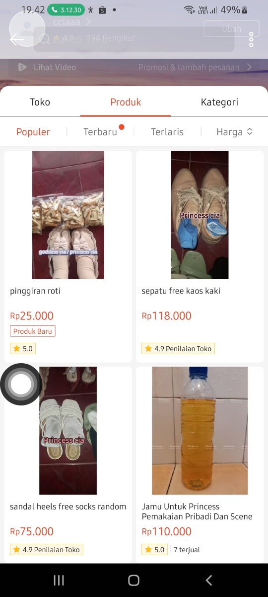 priincesscia's tweet photo. Bantu larisin guys,mau habisin stock ☺️ dan update ke stock yg baruu https://t.co/VRR5s08TQN