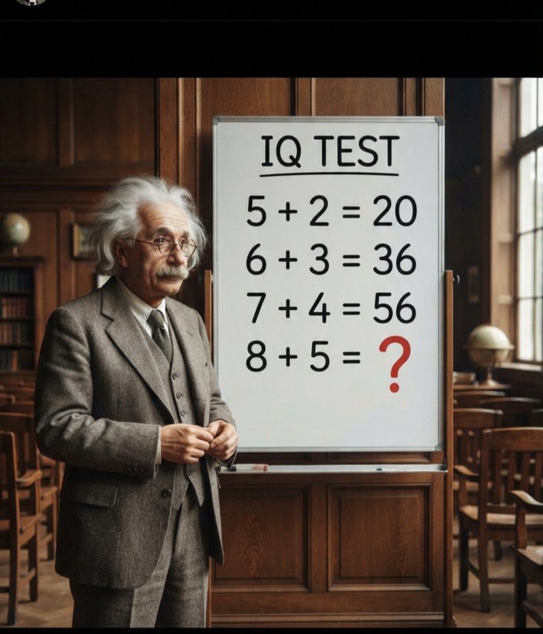 Ameliap5n's tweet photo. 🎯 Find the correct answer!

#IQChallenge #LogicPuzzle #Puzzle #Trending https://t.co/TepYdgjmj0