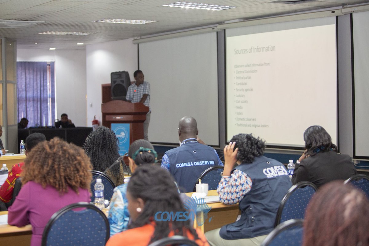 COMESA_GPS's tweet photo. The AU-COMESA Orientation has brought together over 90 observers from the continent, engaging them ahead of the elections observation including; understanding the context of Zambia and the cod of conduct in accordance w existing guiding frameworks on good governance and democracy https://t.co/BIt2tHZPTQ
