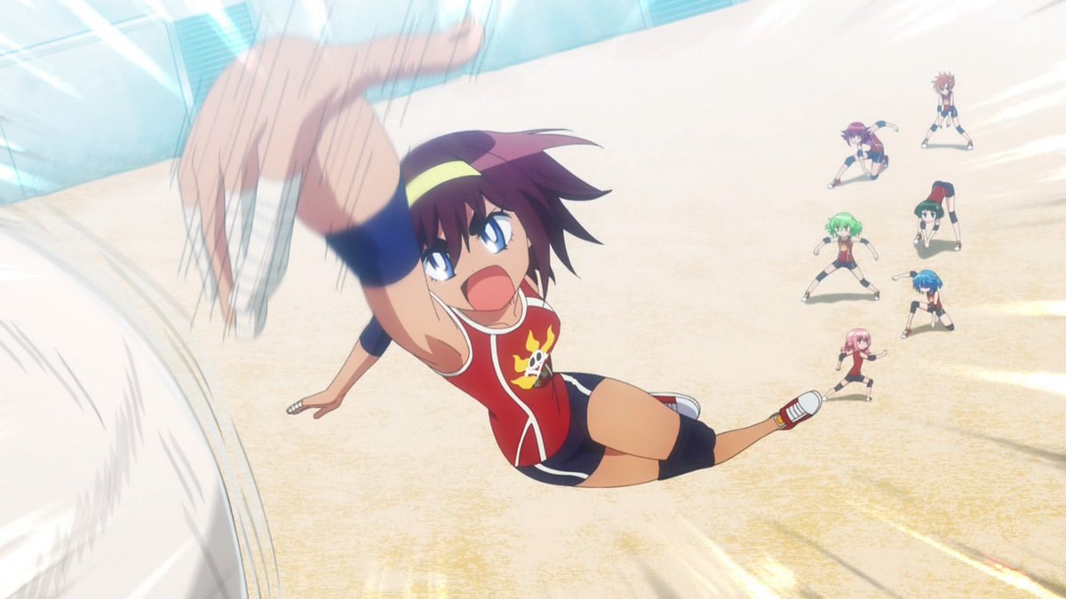 炎の闘球女 ドッジ弾子 第6話 ツイート画像 1