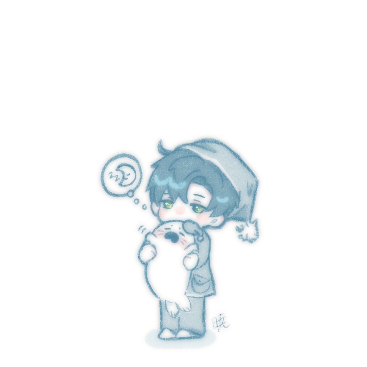 bnhom7ifq's tweet photo. 「あざらしさんが寝ようと言っている。今ならレイくんも一緒だ」 https://t.co/eJXB2P43w9