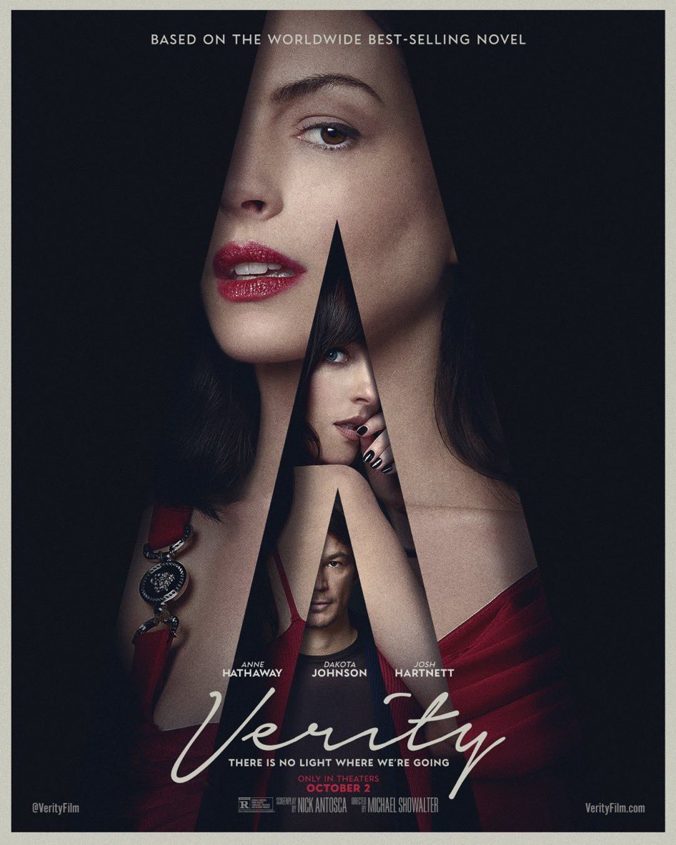 sboficial's tweet photo. Pôster oficial da adaptação de VERITY.