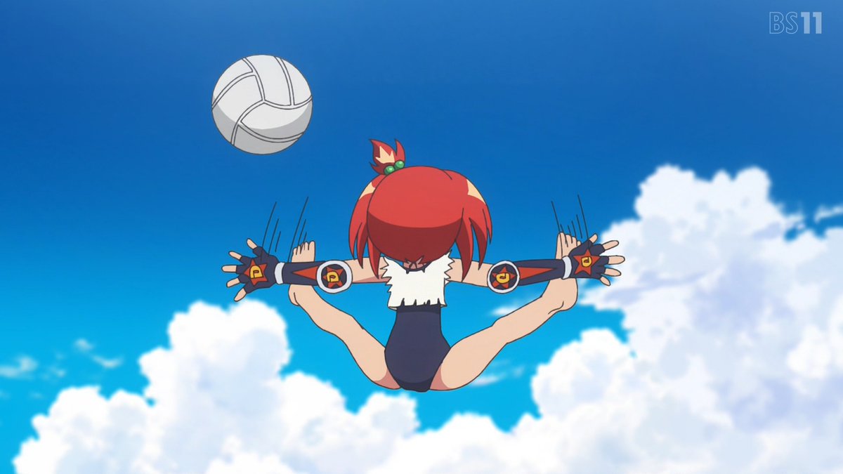 炎の闘球女 ドッジ弾子 第6話 ツイート画像 1