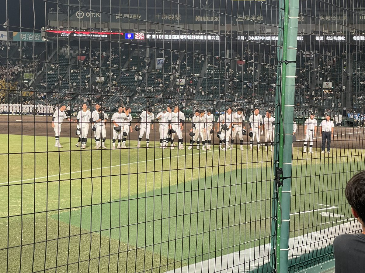 Kunhiroppu's tweet photo. 市立福山高校
初甲子園
大健闘です

#福山市議会議員
#副議長
#宮本ひろき https://t.co/kAqJC7aXD6