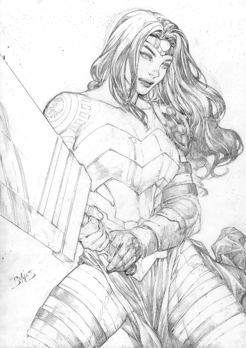 ineedmorecovers's tweet photo. New art of Absolute Wonder Woman by Ed Benes https://t.co/e6Cvf9RToQ