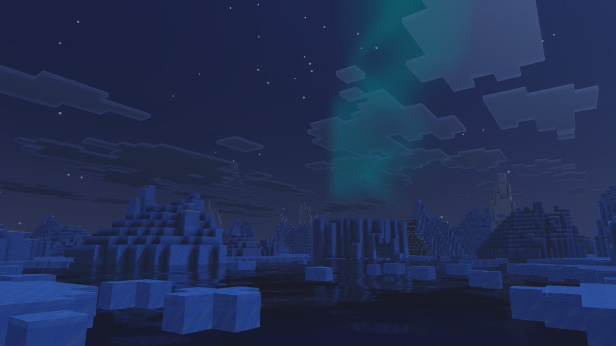 coreblockstudio's tweet photo. We’re adding ambient effects to Simplicity v1.1!

#Minecraft #Bedrock https://t.co/lVlkFpEBKv