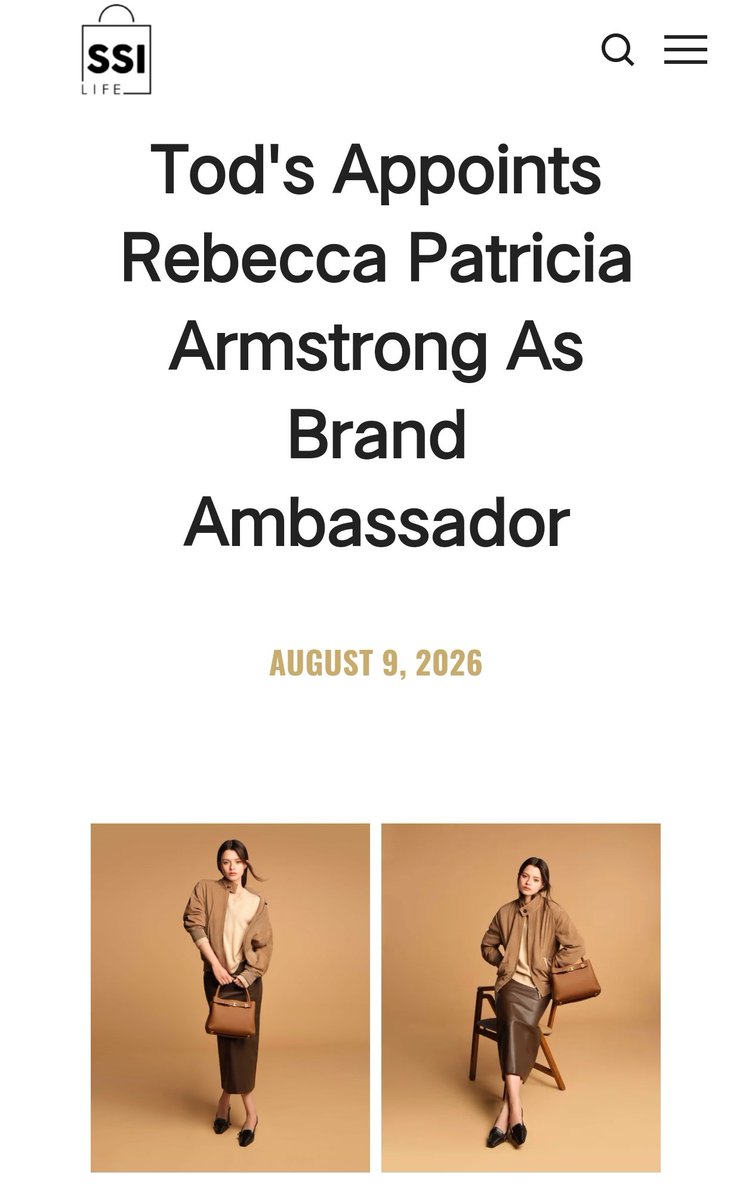 gladyoucome725's tweet photo. Tod's: It's my BA, b!tch 🧡😏

REBECCA TODS AMBASSADOR
#BeckyTodsBrandAmbassador 
#Tods #TodsxBecky 
#beckysangels #BeckyArmstrong
#BeckyEntertainment https://t.co/wL6YuJPDzb