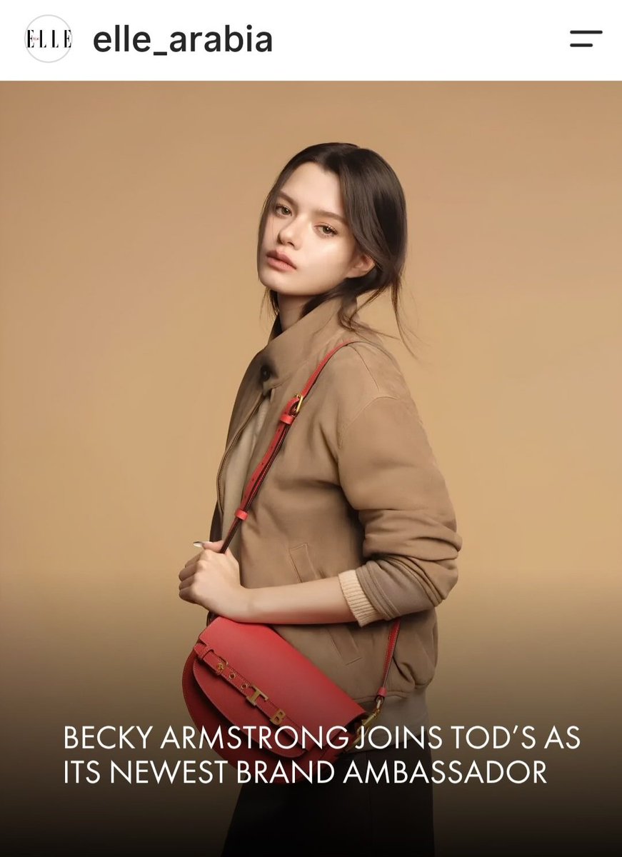 gladyoucome725's tweet photo. Tod's: It's my BA, b!tch 🧡😏

REBECCA TODS AMBASSADOR
#BeckyTodsBrandAmbassador 
#Tods #TodsxBecky 
#beckysangels #BeckyArmstrong
#BeckyEntertainment https://t.co/wL6YuJPDzb