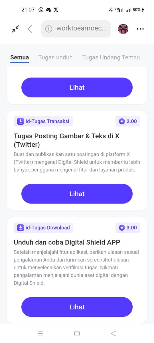 chichann288's tweet photo. platfrom web3 terbaik dan dengan mencoba hal baru. Unduh digital shield lalu buat dompet kemudian cari work to earn dan selesaikan tugas untuk mendapatkan hadiahnya #DigitalShield
#Web3Wallet
#CryptoSecurity
#Blockchain @DigitShield_HQ https://t.co/GPoH3lRGiO
