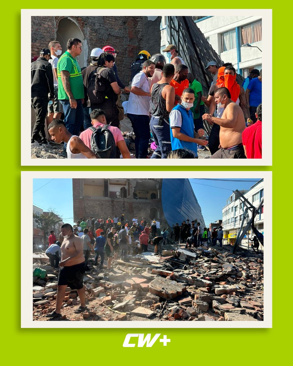 CWMasNoticias's tweet photo. CALI | Habitantes del barrio Alameda, en Cali, se sumaron a las tareas de levantamiento y retiro de escombros tras el sismo de magnitud 7,4 registrado este lunes, colaborando en las labores de limpieza mientras se evalúan las afectaciones ocasionadas por el movimiento sísmico en la ciudad.

¿Cómo está la situación en su sector?

⬇️⬇️⬇️
Amplía la información en 👉🏻 https://t.co/BzQDxTwk0T

#SismoCali #BarrioAlameda #Cali #CWMásNoticias