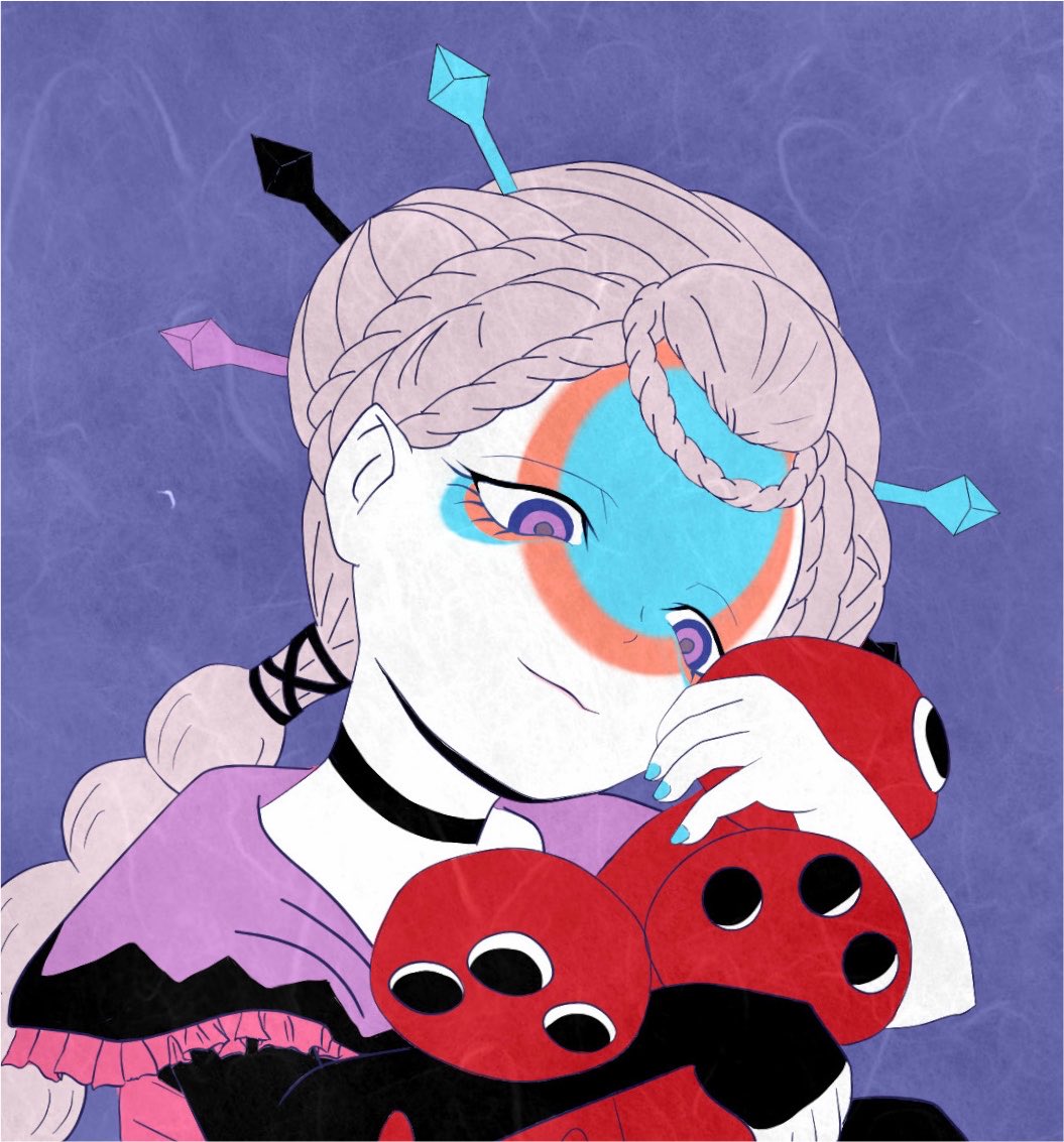 sesame99s's tweet photo. お顔がねぇ　こねくり回した甲斐があってかわいく描けましたので見て https://t.co/2WARo4qed4