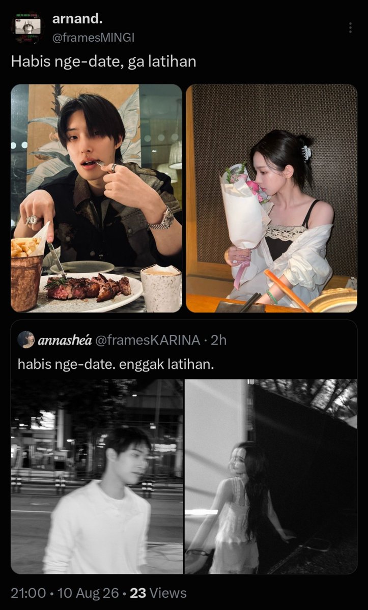 TLFsub's tweet photo. Yg lain ltihan, mreka gk ltihan... (⁠ ⁠･ั⁠﹏⁠･ั⁠) https://t.co/FVg1OAlKVT