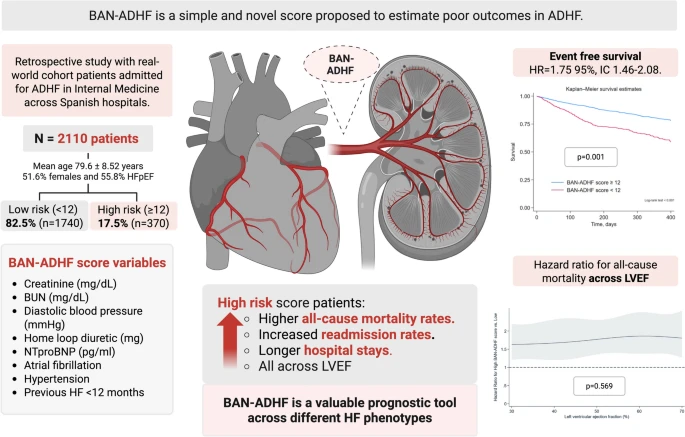 jc_trullas's tweet photo. Prognostic performance of the BAN-ADHF score in acute decompensated heart failure: a sub-analysis of the Spanish Heart Failure Registry (RICA)
https://t.co/52sWLRVBmY https://t.co/Eh8sFdZJdB