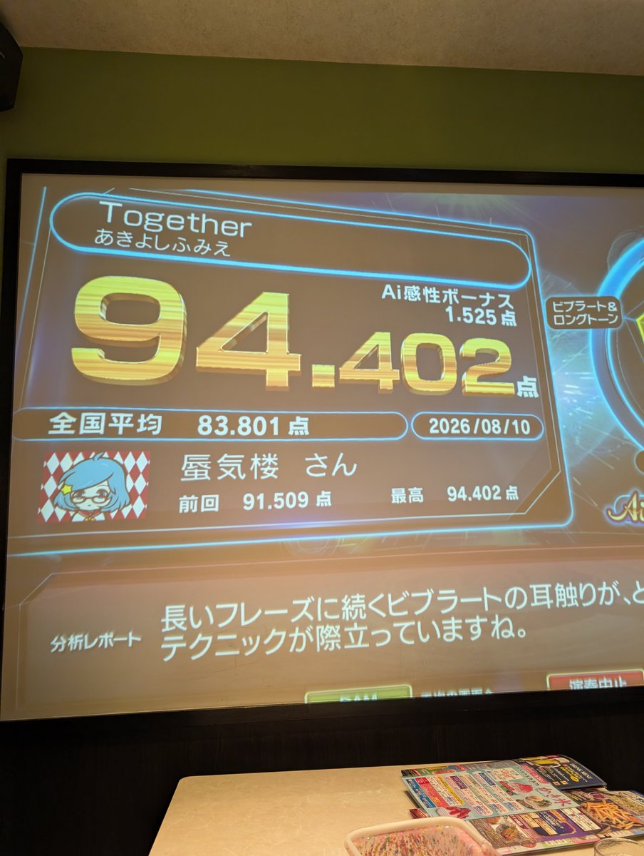 oU_gi3's tweet photo. 今日の上位４枚
カラオケ欲が止まらんくなってる
突然始まるアニソン祭り https://t.co/EQwGSXn2g7