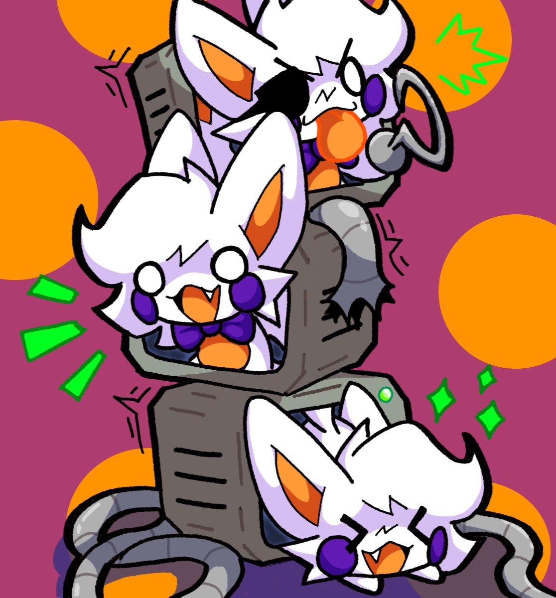 GoonerGutz's tweet photo. triple bitz'
{ #StikkArt | #FNaF | #Frickbears | #Lolbit | #Furry | #FurryArt  | #Fanart } https://t.co/qyV9dajrUj