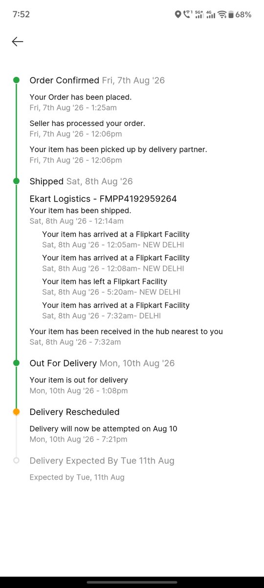 ArunSah64130863's tweet photo. @flipkartsupport @Flipkart 
Jab bass ki nahi h order delivery Krna to order accept kyu krte ho I have wrote this in hindi taaki ache se samaj m aaye 
KYA HI GHATIYA CUSTOMER SERVICE H KHOOD SE ORDER RESCHEDULED KR K AND CLAIMING CUSTOMER NE KIYA H https://t.co/lGykreuhR2