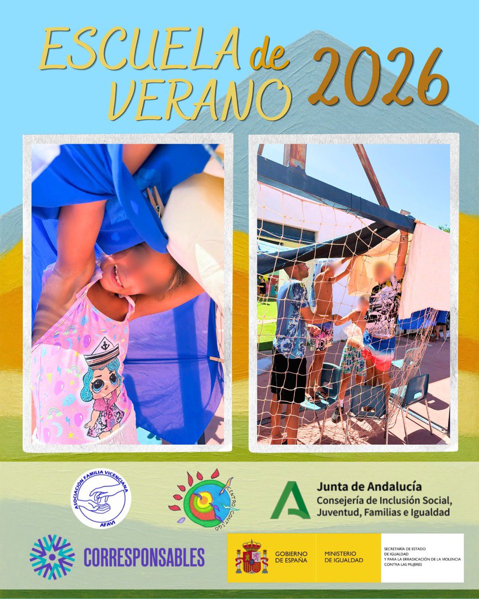 CentroContigo's tweet photo. Escuela de Verano, a través de juegos, retos, aprendemos qué son los conflictos bélicos y cómo afectan a las personas.
Porque aprender también es ponerse en el lugar del otro, compartir, reflexionar… y descubrir que entre todos podemos construir un mundo con más paz y respeto. https://t.co/PR4Np6kcjh