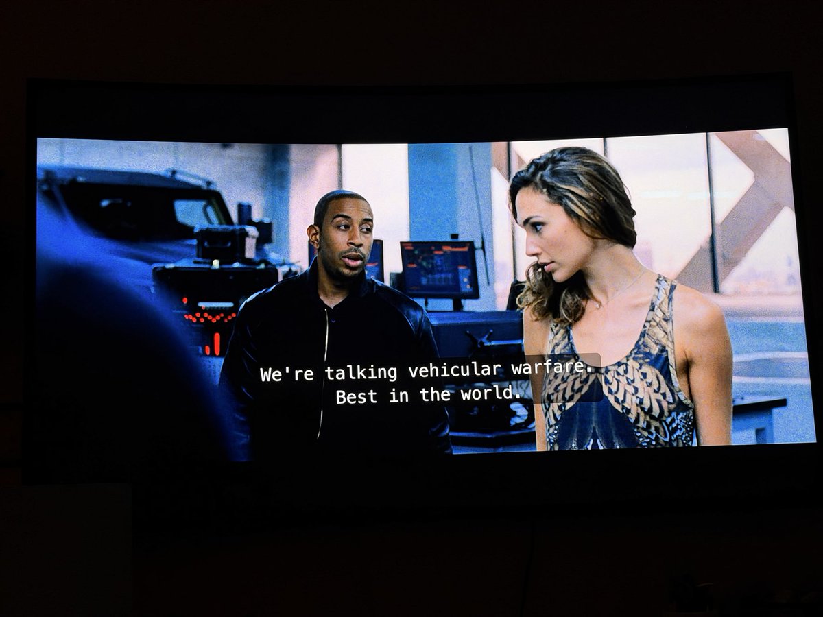 MrMoviePhone's tweet photo. Fast Six really had the best lines in the franchise 😂

“If you want to catch wolves, you need wolves.”

“We’re talking vehicular warfare. Best in the world.”

“Don’t make me go over there and make you team pussy.”

“Those words went out the day we were born.”

“Show me how you drive, I’ll show you who you are.”