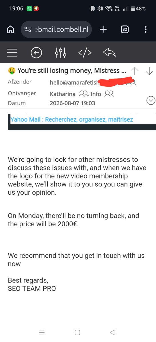 Amaramedclinic's tweet photo. This is a public statement regarding the blackmail I am facing. They are harrasing me, doxing me and trying to put other dominatrixes against me by leaking mine and others creators content in a blog post that can only be called disgusting. This is to force me to pay their fee. https://t.co/p4PCQEGwNE