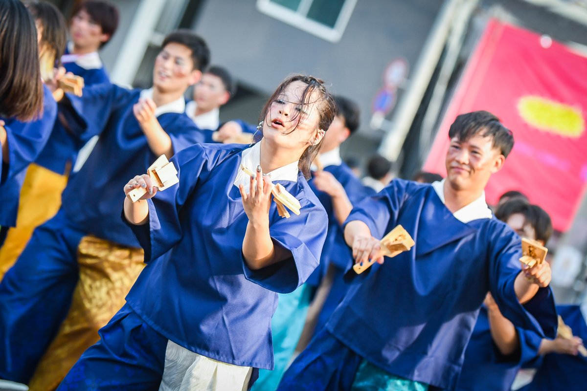 haruyosa23's tweet photo. 第73回 よさこい祭り
柳葉魚のざわめき
08.10 愛宕競演場 (2/4)

さくよさでのお披露目ぶりに
ししゃめき堪能しました！！

#よさこい祭り #柳葉魚のざわめき https://t.co/7cPbzhxH51