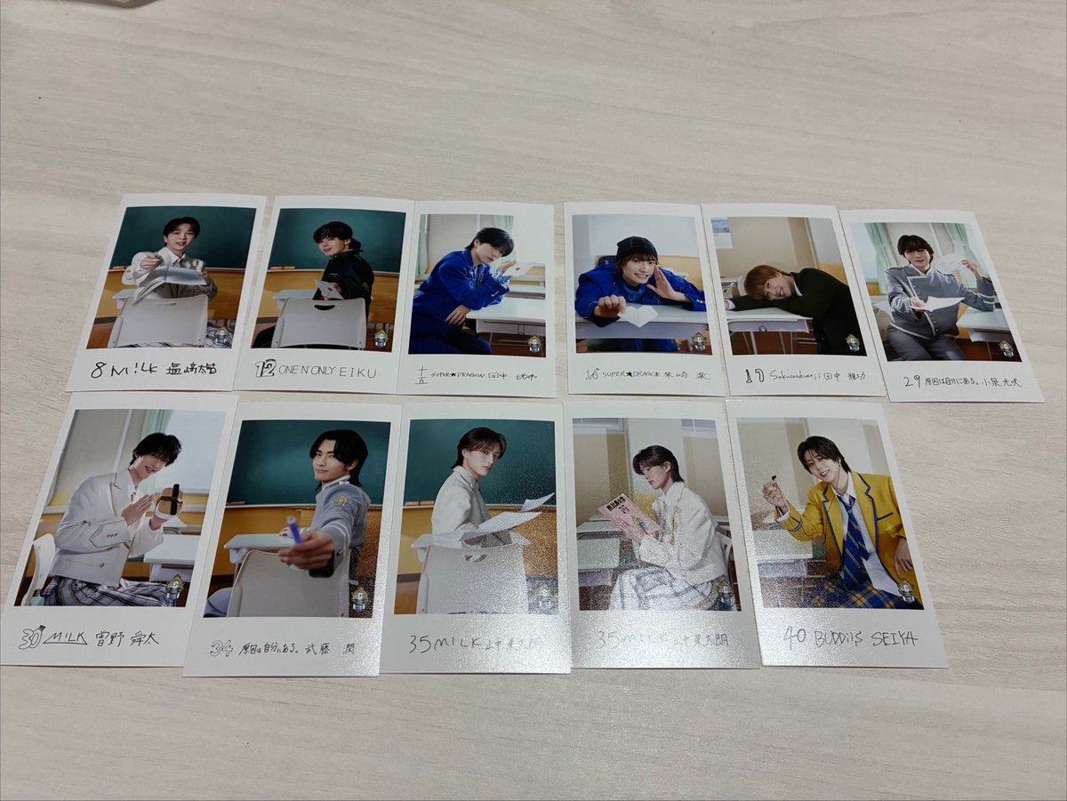 ph80d's tweet photo. EBiDANTHE LIVE2026 エビライ ランダム グッズ 交換 ミニフォト 隣の席セット

【譲】画像のもの
【求】マサヒロ (左優先)

エビライ8/13 もしくは 郵送でのお取引となります。

お心当たりのある方はお気軽にお声掛けください🙌🏻
#EBiDAN交換 #エビライ交換 https://t.co/85MHZ4pPj1