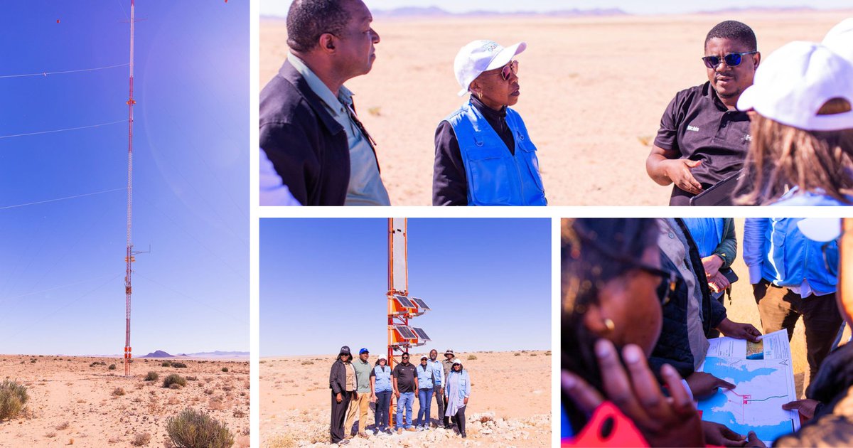 JointSDGFund's tweet photo. 💚 Green hydrogen could reshape Namibia's economy. The question is who it reshapes it for.

🇳🇦 A @UNNamibia field mission went to see it firsthand, visiting the Dâures Green Hydrogen Village and Hyphen Hydrogen Energy site.

Dive in for more 👇
https://t.co/4X5bPlCgdT https://t.co/xZE1buyqln