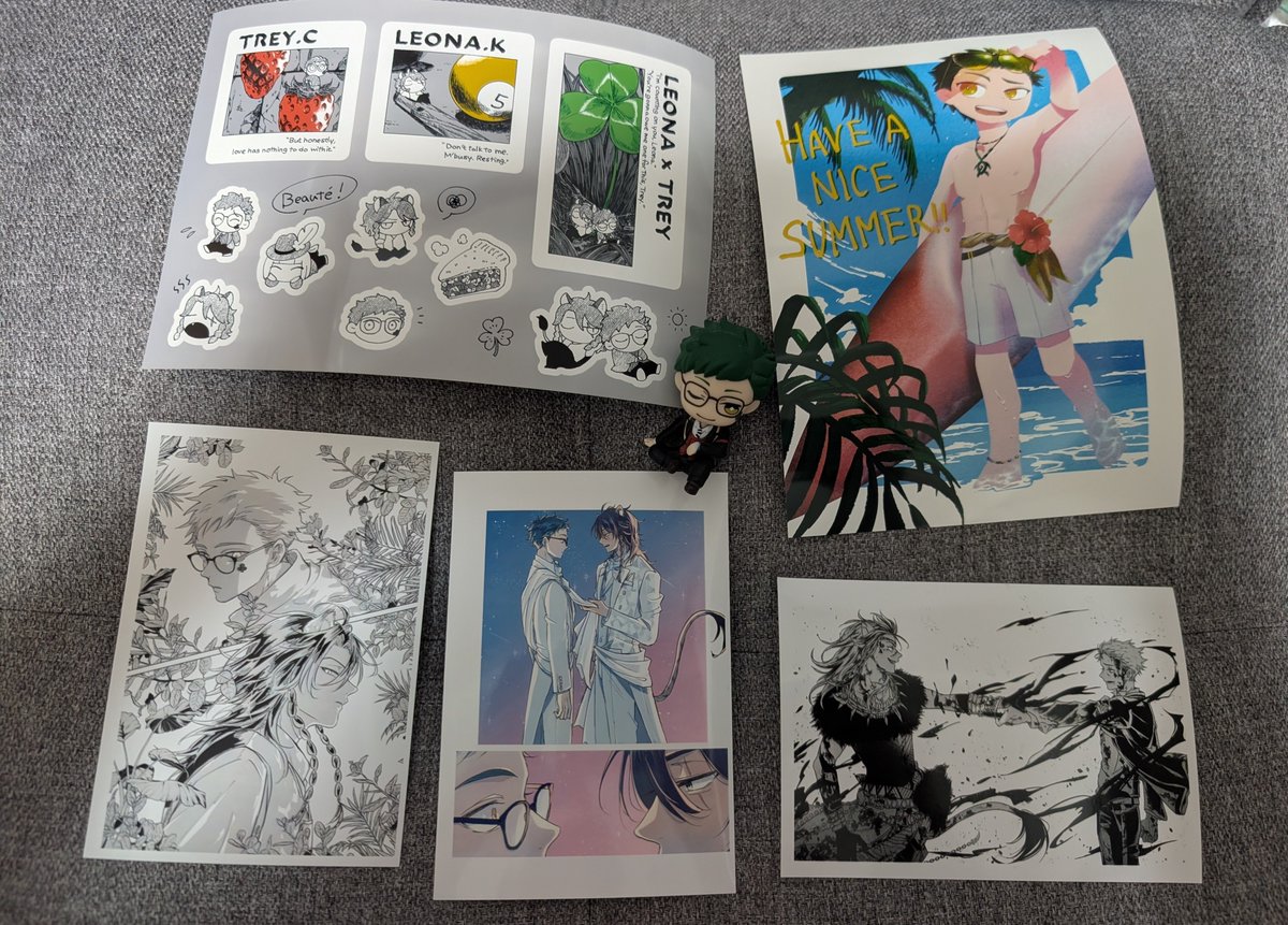 haruplusna's tweet photo. 早速ネップリ印刷してきた！まずはレオトレの予めネップリあると知ってた方のやつ🥳
他のスペースも回って見つけるぞ💪
#ハーツフェス https://t.co/QXWrme8GZq