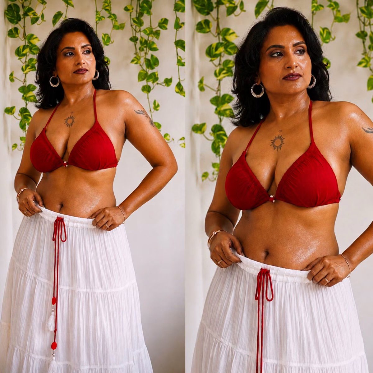ameya_pillai's tweet photo. Shinu DR in red 👙📈 https://t.co/wvaPjVrk17