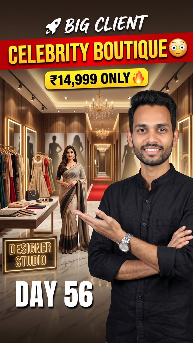 proroles's tweet photo. 🔥Day 56 - "A Big Client Has Grabbed Our Special Offer!" 👗🚀
👉 Follow us for more business growth updates: @proroles.digital
📞 Contact us: +91 90636 85566
🌐 Website: https://t.co/tOGEDQGYBV
📩 Email: prorolesdigital@gmail.com https://t.co/EyIy5glaeP