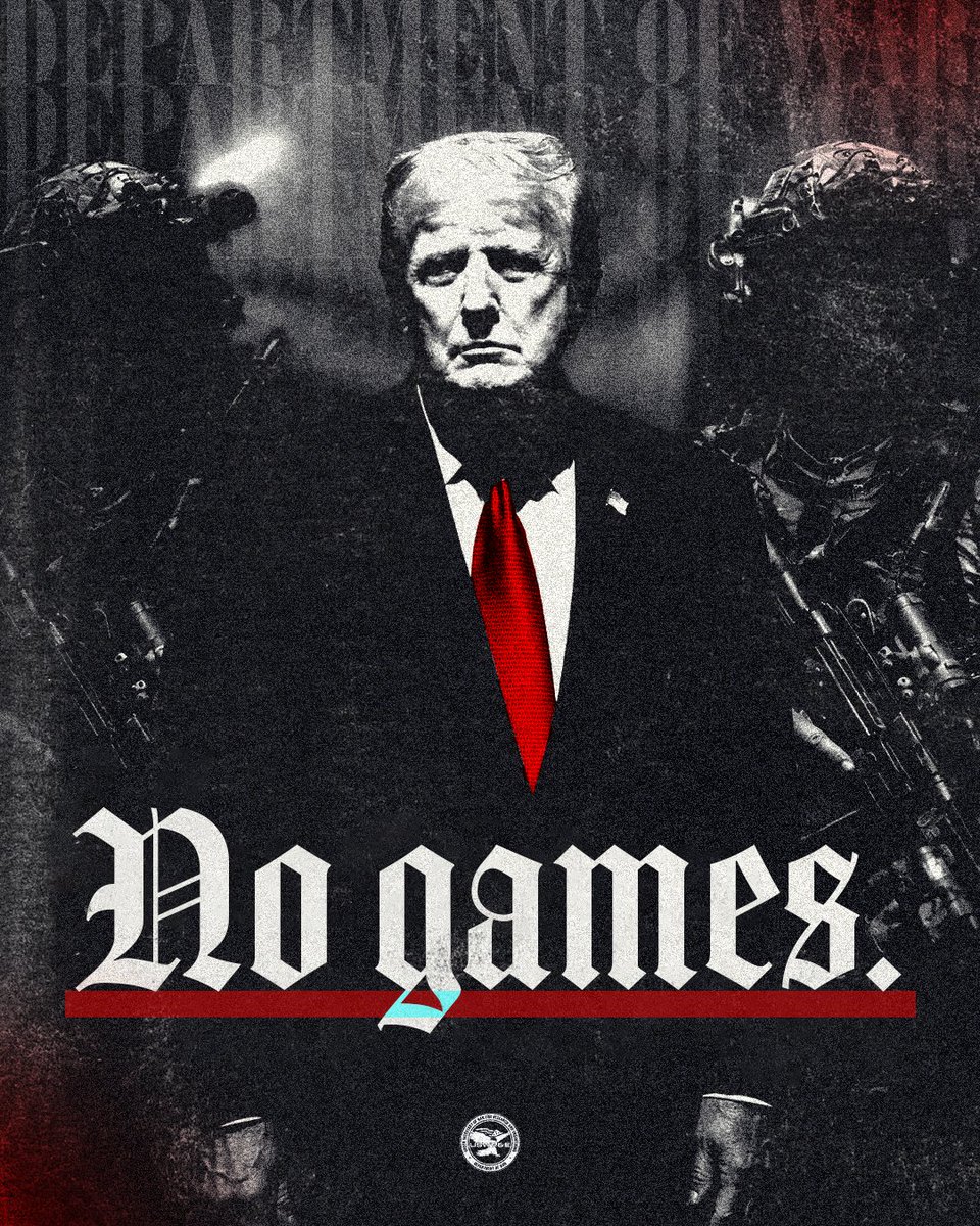 DoWCTO's tweet photo. "No enemy will stop us. They cannot stop us. They won't stand in our way."

— President Donald J. Trump 🇺🇸 https://t.co/uUdduqhe4q