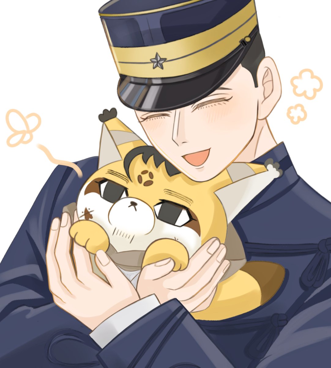 yly22130's tweet photo. フォゼ尾ちゃんと勇作殿🐈‍⬛✨️ https://t.co/4eIcIIB7az