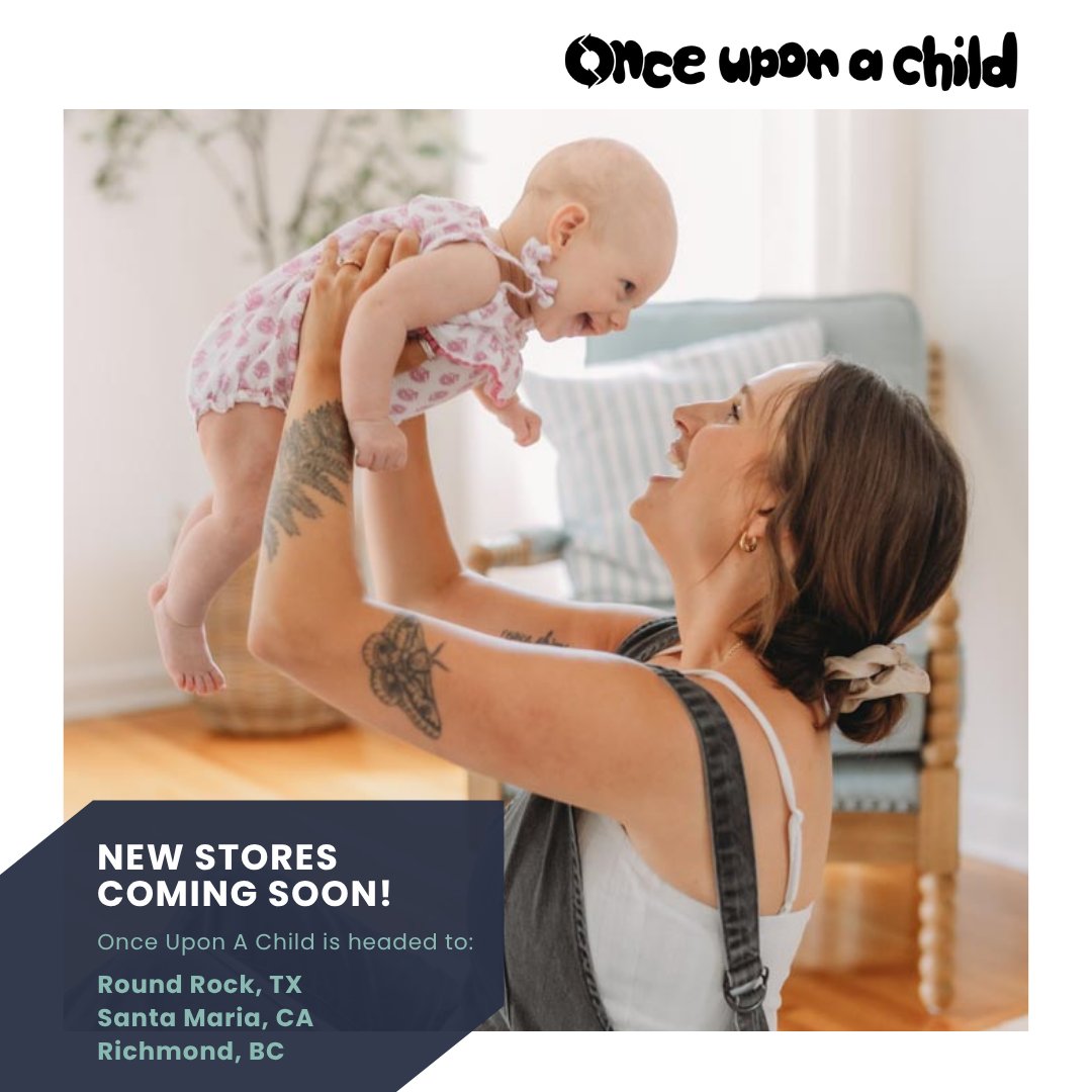 WinmarkResale's tweet photo. Six new Winmark-brand stores will be opening soon! Welcome to resale:

📌  Play It Again Sports - St. Petersburg, FL
📌 Plato's Closet - San Angelo, TX and Kingston, ON
📌 Once Upon A Child - Round Rock, TX, Santa Maria, CA and Richmond, BC

#WinmarkFranchises #ResaleForEveryone #ResaleRetail #FranchiseOpportunities