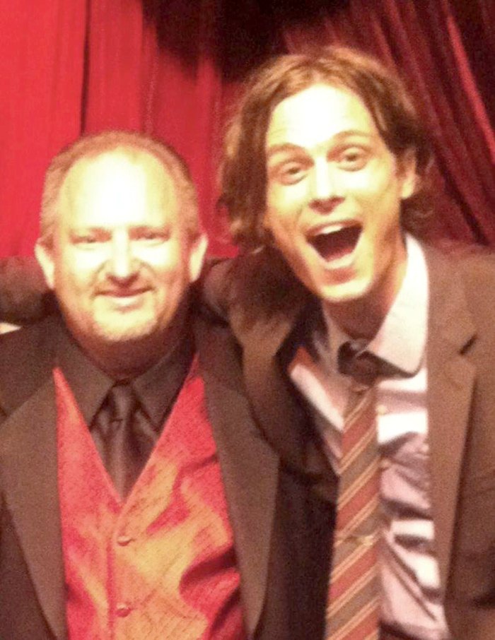 MagicmanCB's tweet photo. That is the show board at the Magic Castle in Hollywood, and that is my name in the Close Up Gallery.

Matthew Gray Gubler, after a private show for him and his friends: "A modern day Merlin, only better, because there is no chance of getting eaten by a dragon." https://t.co/7DjumeQkU8
