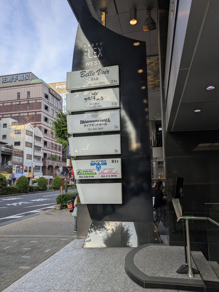notcellist's tweet photo. 今回の名古屋遠征？2日続けて同じ建物でした
2日とも楽しかった
今回の遠征？大満足いたしました
明日もどっかのライブに行こうと思ってましたがやめときます
この2日間の余韻に浸ろうかと思います

あとは明後日ちゃんと帰れるかだな… https://t.co/baAoJaNLPu