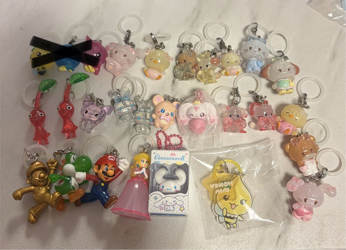 disney_7n's tweet photo. ナルミヤ サンリオ パワパフ シュガバニ ほっぺちゃん ハム太郎 妖怪ウォッチ ジュエルペット mikko ムース キャミー ピクミン ボンドロ しずくちゃん たまパラ 交換

譲 画像(リプ欄)
求 たまごっち ディズニー キティ クロミ
など めじるしアクセサリー なんでも 買取
後日池袋手渡し、郵送 https://t.co/WXEPwvFqQj