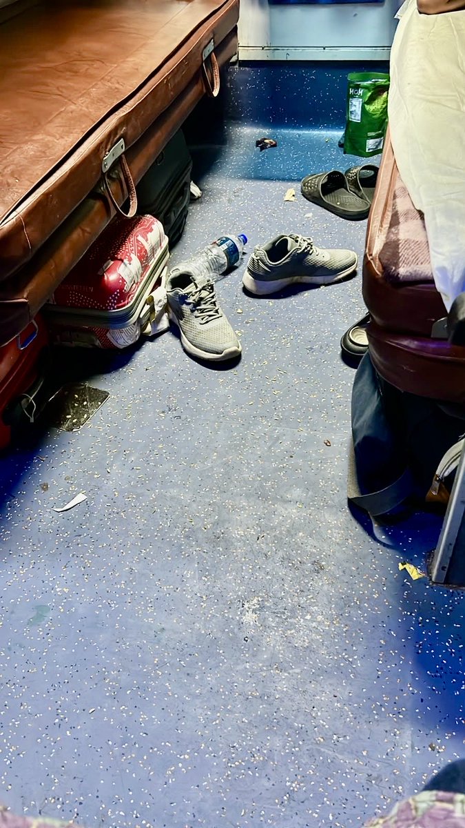 iamsujoydey's tweet photo. URGENT ONBOARD SERVICE COMPLAINT – IMMEDIATE INTERVENTION REQUESTED

Train No. 15904 (CDG–DBRG Express)
PNR: 2522304248
Class: 2A | Coach: A1 | Berth: 47

An elderly woman passenger is currently travelling in Coach A1 and is facing a very disappointing onboard service experience.

The coach is not being maintained in a clean condition and the pillow provided to her is of very poor quality and uncomfortable to use. She made a simple and reasonable request to the onboard attendant for a replacement pillow. Instead of assisting her, the request was refused and she was informed that she would have to use the pillow already provided.

This is a long-distance journey in 2AC, for which passengers pay a substantial fare with a legitimate expectation of basic cleanliness, usable bedding and appropriate onboard assistance. The passenger is not seeking any special treatment—she is merely requesting a clean replacement pillow and basic assistance from the responsible onboard staff.

It is particularly concerning that an elderly woman passenger should have to repeatedly seek help for such a basic requirement while already travelling onboard.

Requesting IMMEDIATE intervention from the concerned Railway authorities. Kindly contact the responsible onboard staff/TTE, arrange a clean replacement pillow immediately, have the cleanliness issue in Coach A1 attended to and ensure appropriate assistance for the passenger during the remainder of her journey.

The passenger is CURRENTLY ONBOARD, so a resolution after completion of the journey would defeat the purpose of this complaint. Kindly have the matter attended to on priority and confirm the action taken.

@RailwaySeva @RailMinIndia @IRCTCofficial @RailNf @RailwayNorthern @RailMadad 

#IndianRailways #RailwaySeva #RailMadad #PassengerService #Train15904 #OnboardService #Cleanliness #2AC