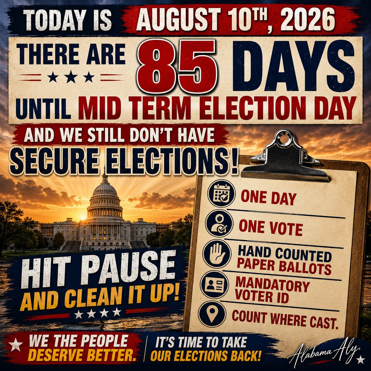Alabama_Aly00's tweet photo. #handcountmypaperballot #SecureElections #nationalelectionstateofemergency https://t.co/hG9UDSpHev