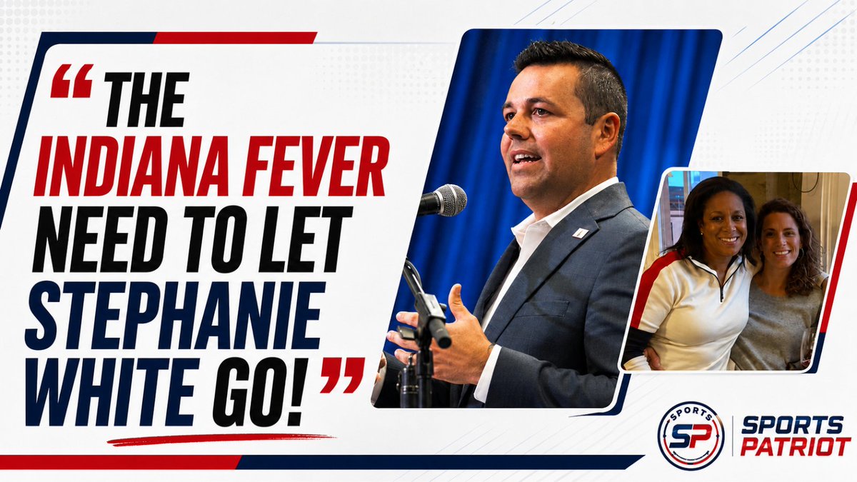 SportsPatriotUS's tweet photo. 🚨 BREAKING: Indiana Lt. Gov. Micah Beckwith Calls for Stephanie White to Be Fired

Indiana Lt. Governor Micah Beckwith is now publicly calling on the Fever to part ways with head coach Stephanie White following her comments about DiJonai Carrington’s Flagrant 2 foul on Sophie Cunningham.

Beckwith wrote:

“The @IndianaFever need to let Stephanie White go.”

He argued that a coach should not publicly defend the intentions of an opposing player after that player was ejected for excessive contact against one of her own.

White agreed with Carrington’s ejection but said she did not believe the foul was malicious.

This has now moved well beyond frustrated Fever fans.

The Lieutenant Governor of Indiana is publicly calling for Stephanie White’s job.

That is a major escalation.