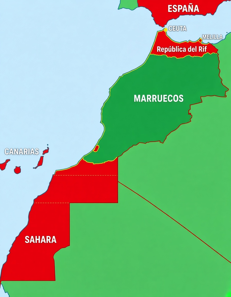 reunificacion_'s tweet photo. ®️ UN PLAN PARA ACABAR CON MARRUECOS.

Marruecos desde su creación a mediados de los 50's, ha sido el arma geopolítica primero de Francia y luego de Estados Unidos, para acabar o debilitar a España.

Las imperialistas ambiciones del Reino Alauí, le ha convertido en el último EJE colonial de toda África.

Ahora esa amenaza no sólo va contra Ceuta y Melilla, sino también contra Canarias y lo que ellos denominan la "Reconquista del Al -Andalus" y con ello junto a Estados Unidos y Francia, acabar con España y su posición de supremacía estratégica, sobre el estrecho de Gibraltar con la colonia Britànica detrás.

Pues vamos a plantear a continuación, como acabar con esas ansias imperialistas y de  agresión continuas, en unos pasos y objetivos esenciales para la Paz y la Democracia en la zona.

1) Blindaje de las Ciudades Autónomas y Canarias.

En el caso de Ceuta y Melilla, mediante muros de hormigón en altura, control de la zona neutral y vallado electrificado del mismo, y diferentes métodos disuasorios y de minado tal y como Marruecos lleva a cabo en el Sáhara.

2) Reconocimiento de la Independencia del Rif y del Sáhara además de ayuda militar, de inteligencia, diplomatica y económica.

3) Clausura de la Embajada y Consulados de Marruecos en España.

4) Clausura y Bloqueo de toda exportación con origen Marroquí, así como de tránsito de mercancías por nuestro país.

5) Control de toda autoridad Religiosa, Educativa y Cultural pro Marroqui en España.

6) Ofensiva diplomática internacional para que se cumpla las resoluciones de Naciones Unidas.

7) Bloqueo Naval y Aéreo de nuestras fronteras contra las "Marchas Migratorias" y del Narcotrafico auspiciadas por Marruecos.

8) Asunción de dichos objetivos por parte de todas las fuerzas políticas españolas  contemplando incluso, añadir dichos principios en la Carta Magna junto a la incuestionable Soberanía de Gibraltar como territorio Español.

9) Recabar el apoyo de la OTAN, UE, del Mundo Hispano y de los estados Africanos.

10) Y por supuesto, no organizar junto a Marruecos, el Mundial de Fútbol de 2030.

Ricardo Braña.

Presidente de Reunificacionistas y del Observatorio para el Geoanálisis del Mundo Hispánico.