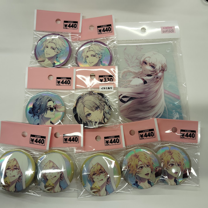 入荷情報】 「泡沫のユークロニア」 アクリルスタンドや缶バッジ等が