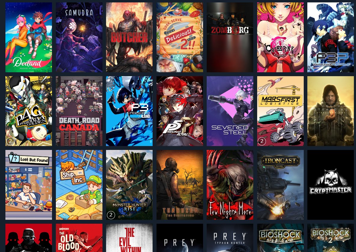 Imnotleito_'s tweet photo. Estoy buscando a alguien que quiera estar en una familia de steam. 

Tenemos mas de 328 juegos

Todos los:
Resident Evil
Monster Hunters + DLCs
Persona
Satisfactory
Silk Song
Cyberpunk
Metal Gear Solid
palword
Nuestro requisito es que al menos que tengas +100 juegos

Escribe priv https://t.co/ZVJ2rOtPXA