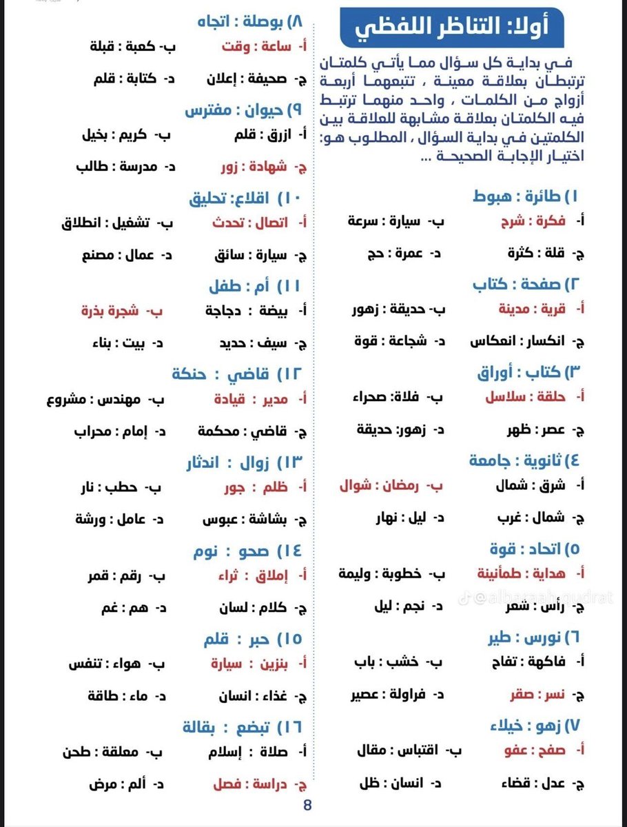 areejmahammed's tweet photo. تجميعات #قدرات ورقي لعام : ١٤٤٥ هـ https://t.co/QbfCkM10Op