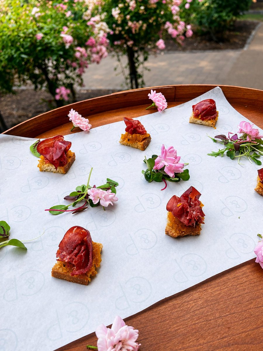 Cooks_Partners's tweet photo. Sea salt sourdough, lightly toasted and layered with house-roasted carrot chutney, finished with delicately cured English bresaola, to create a harmonious balance of flavour, texture and seasonality.

#FinestIngredients #LondonEvents #LondonCaterer #CooksandPartners https://t.co/DoTGFWwdq9